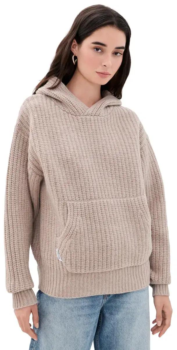 Hommegirls Chunky Knit Hoodie