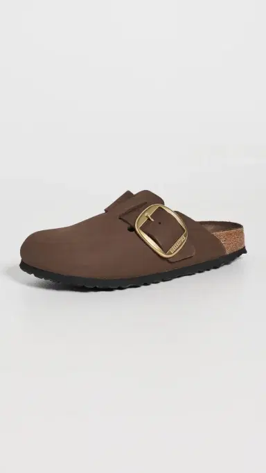 Birkenstock Boston Big Buckle Tonal Clogs Carafe | Thumbnail 2