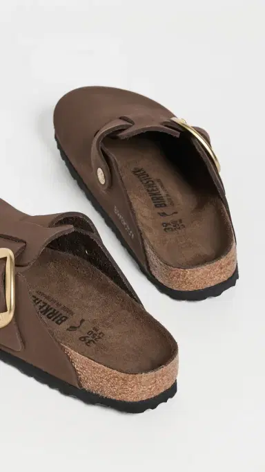 Birkenstock Boston Big Buckle Tonal Clogs Carafe | Thumbnail 4