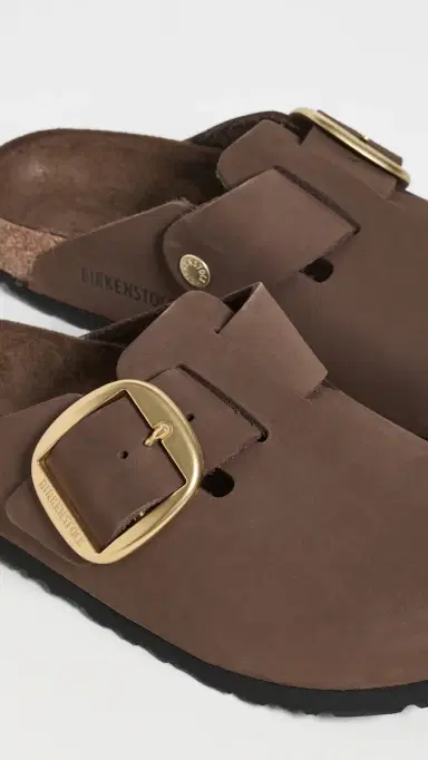 Birkenstock Boston Big Buckle Tonal Clogs Carafe | Thumbnail 6