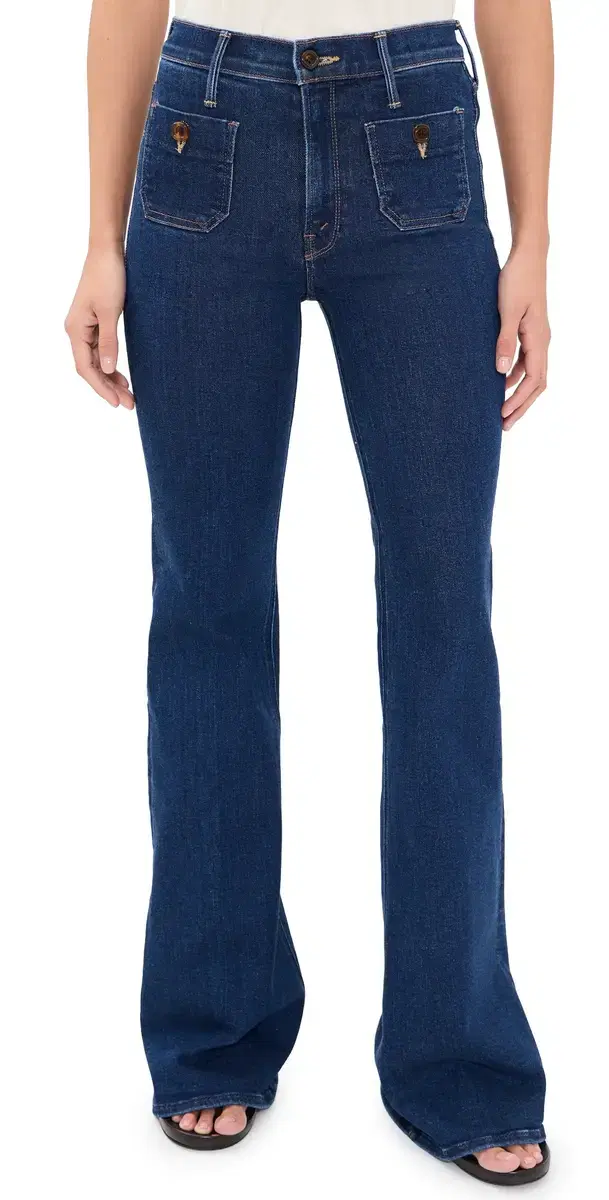 Mother The Patch Pocket Doozy Jeans Retrograde Rodeo