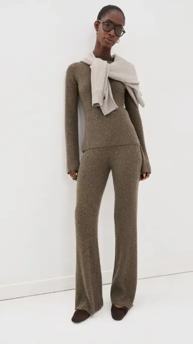 Le Kasha Banvir Cashmere Pants Olive | Thumbnail 5 Le Kasha Banvir Cashmere Pants Olive | Thumbnail 5