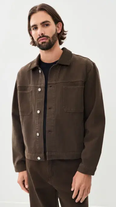 Frame Canvas Utility Jacket Vintage ocha | Thumbnail 2 Frame Canvas Utility Jacket Vintage ocha | Thumbnail 2