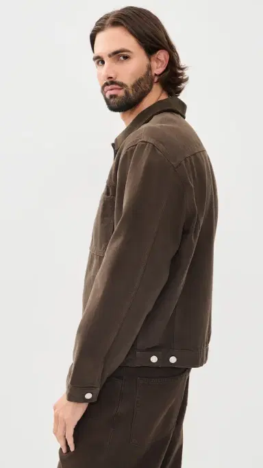 Frame Canvas Utility Jacket Vintage ocha | Thumbnail 4 Frame Canvas Utility Jacket Vintage ocha | Thumbnail 4