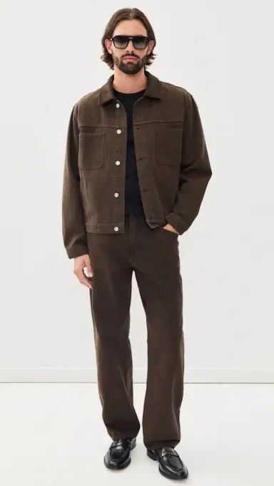 Frame Canvas Utility Jacket Vintage ocha | Thumbnail 5 Frame Canvas Utility Jacket Vintage ocha | Thumbnail 5