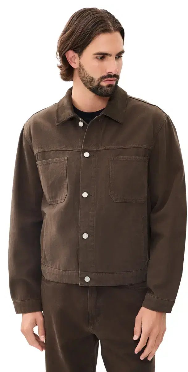 Frame Canvas Utility Jacket Vintage ocha