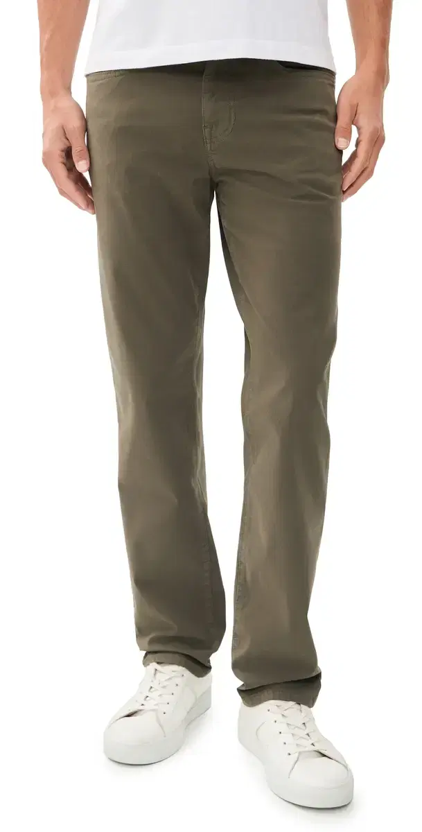 Joe's Jeans The Brixton Slim Straight Luxe Twill Pants Tea Leaf