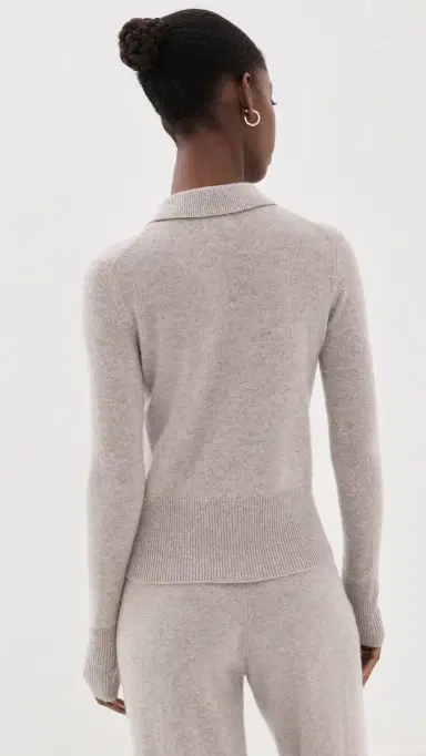Le Kasha Cashmere Fraga Cardigan ight Brown | Thumbnail 3