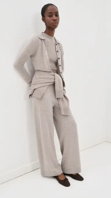 Le Kasha Cashmere Fraga Cardigan ight Brown | Thumbnail 5