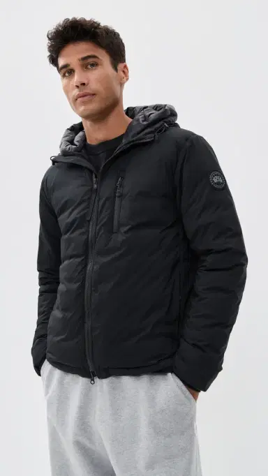 Canada Goose Lodge Black Disc Hooded Jacket | Thumbnail 2 Canada Goose Lodge Black Disc Hooded Jacket | Thumbnail 2