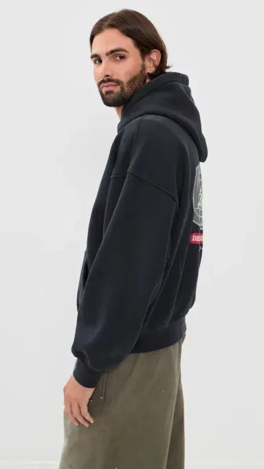 Rhude Desert Crest Hoodie Vtg Black/ilver | Thumbnail 4 Rhude Desert Crest Hoodie Vtg Black/ilver | Thumbnail 4