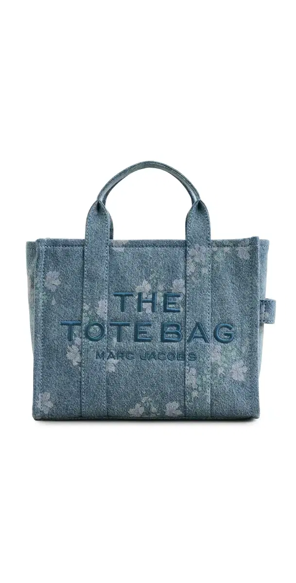 Marc Jacobs The Medium Denim Tote Bag Indigo Multi One Size