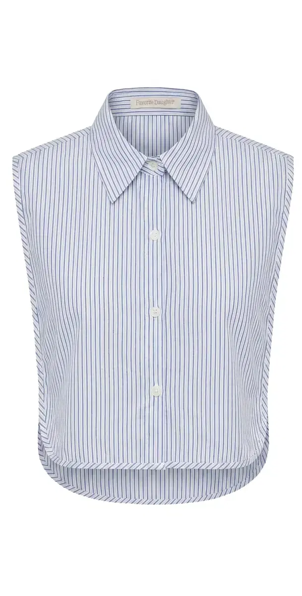 Favorite Daughter The Tuck In Collar Blue/White Stripe
