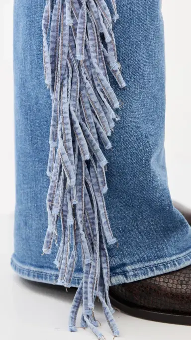 Mother The Fringe Desperado Sneak Western Jeans Saddle Up | Thumbnail 6 Mother The Fringe Desperado Sneak Western Jeans Saddle Up | Thumbnail 6