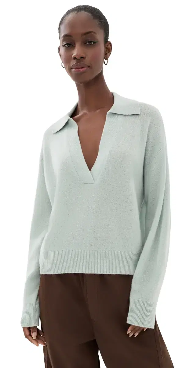 Le Kasha Jackson Cashmere Sweater Lagoon One Size