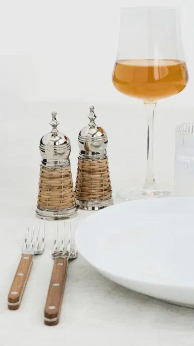 The Favorites Cap Ferrat Rattan Covered Salt and Pepper N/A | Thumbnail 4