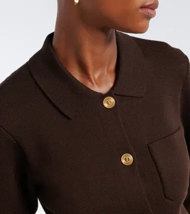Saint Laurent Knitted wool cardigan | Thumbnail 2 Saint Laurent Knitted wool cardigan | Thumbnail 2