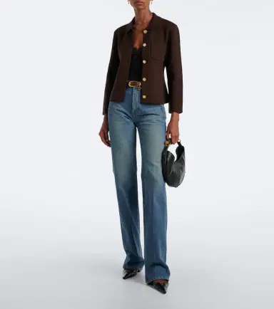 Saint Laurent Knitted wool cardigan | Thumbnail 4 Saint Laurent Knitted wool cardigan | Thumbnail 4