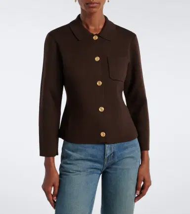 Saint Laurent Knitted wool cardigan | Thumbnail 6 Saint Laurent Knitted wool cardigan | Thumbnail 6
