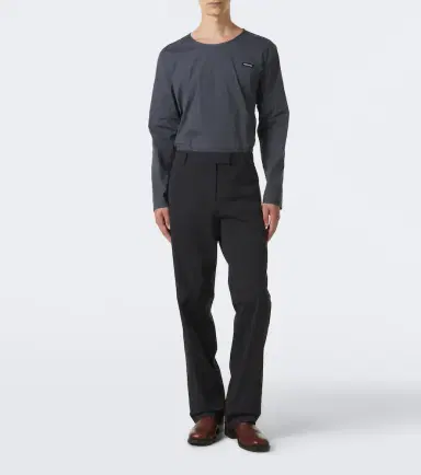 Miu Miu Cotton-blend poplin straight pants | Thumbnail 4