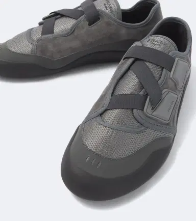 Prada Speedrock suede-trimmed sneakers | Thumbnail 5 Prada Speedrock suede-trimmed sneakers | Thumbnail 5