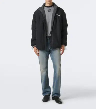 Miu Miu Logo technical jacket | Thumbnail 5