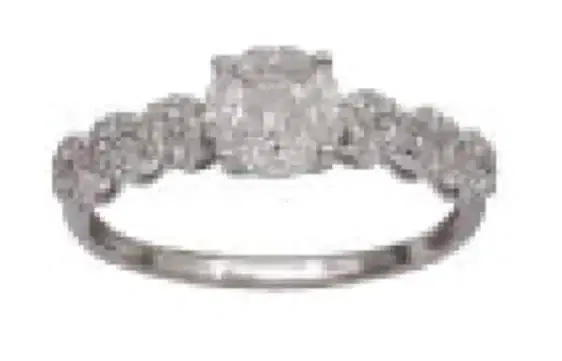 Wish Fine Jewelry 0.55ct Diamond 18K Gold Ring