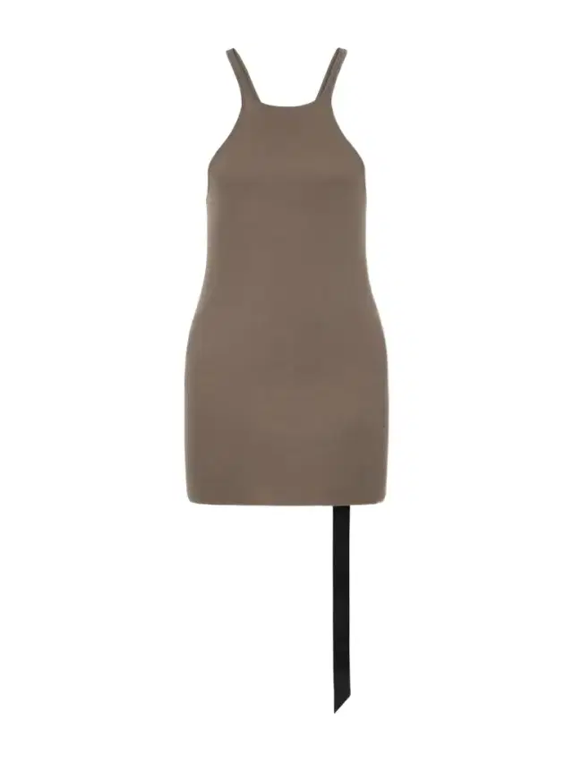 Rick Owens Drkshdw Frayed Cotton-jersey Tank