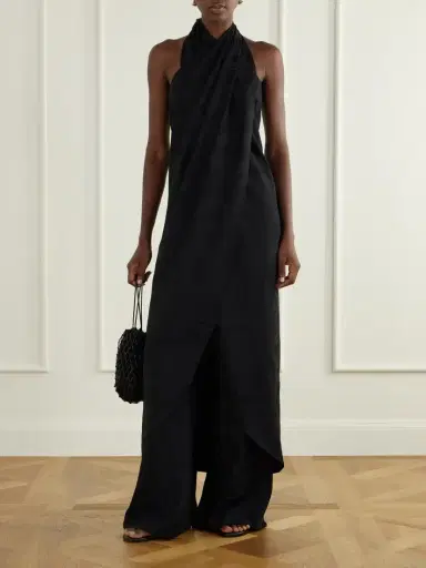 Johanna Ortiz Laidback Energy Satin-jacquard High-waist Wide-leg Pants | Thumbnail 2
