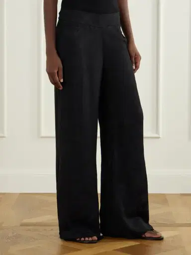 Johanna Ortiz Laidback Energy Satin-jacquard High-waist Wide-leg Pants | Thumbnail 3