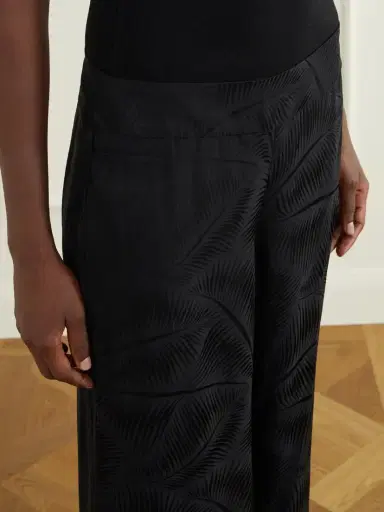 Johanna Ortiz Laidback Energy Satin-jacquard High-waist Wide-leg Pants | Thumbnail 5