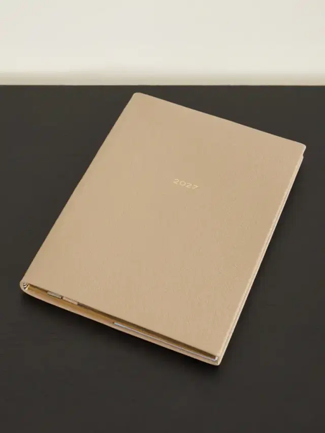 Smythson Soho 2027 Cross-grained Leather Diary