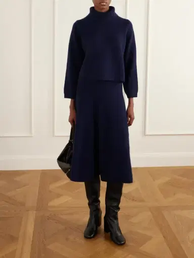 Arch4 Harwood Cropped Cashmere Turtleneck Sweater | Thumbnail 2 Arch4 Harwood Cropped Cashmere Turtleneck Sweater | Thumbnail 2