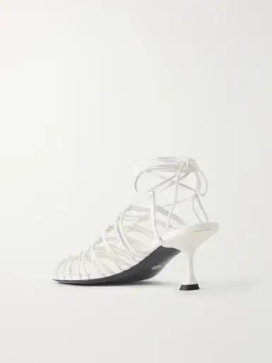 Proenza Schouler Tee Knot 60 Leather Slingback Sandals | Thumbnail 3