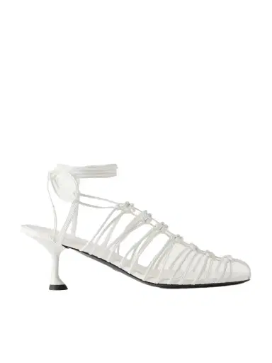 Proenza Schouler Tee Knot 60 Leather Slingback Sandals | Thumbnail 1
