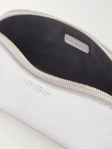 Smythson Metallic Leather Cosmetic Case | Thumbnail 4 Smythson Metallic Leather Cosmetic Case | Thumbnail 4