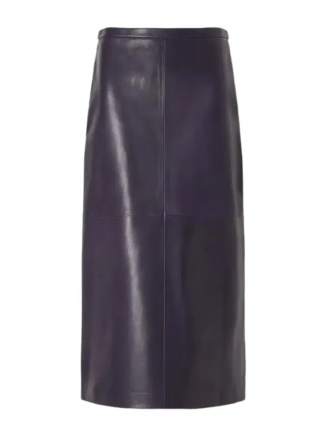 Nour Hammour Alana Leather Midi Skirt