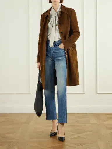 Tom Ford Suede Mackintosh Coat | Thumbnail 2
