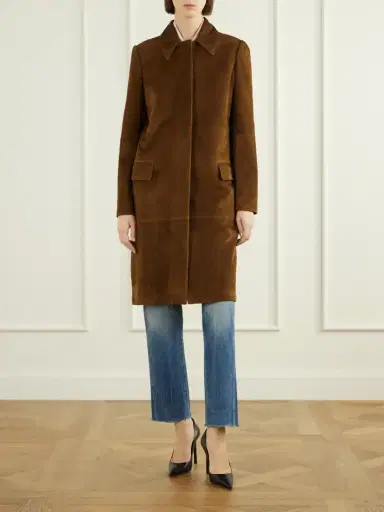Tom Ford Suede Mackintosh Coat | Thumbnail 3