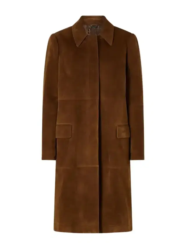 Tom Ford Suede Mackintosh Coat