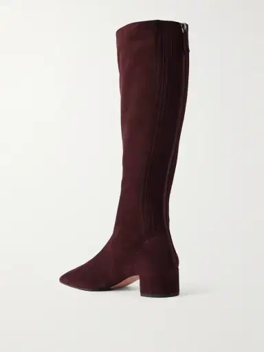 Aquazzura Saint Honoré 35 Suede Knee-boots | Thumbnail 3 Aquazzura Saint Honoré 35 Suede Knee-boots | Thumbnail 3