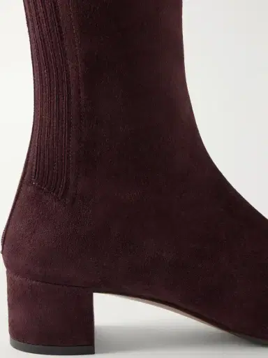 Aquazzura Saint Honoré 35 Suede Knee-boots | Thumbnail 5 Aquazzura Saint Honoré 35 Suede Knee-boots | Thumbnail 5