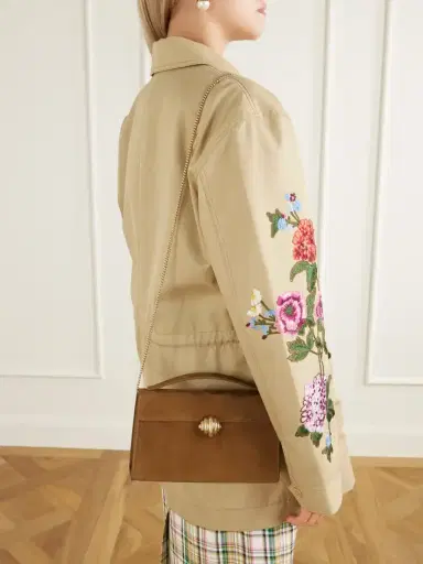 Aquazzura Alex Suede Clutch Bag | Thumbnail 2 Aquazzura Alex Suede Clutch Bag | Thumbnail 2