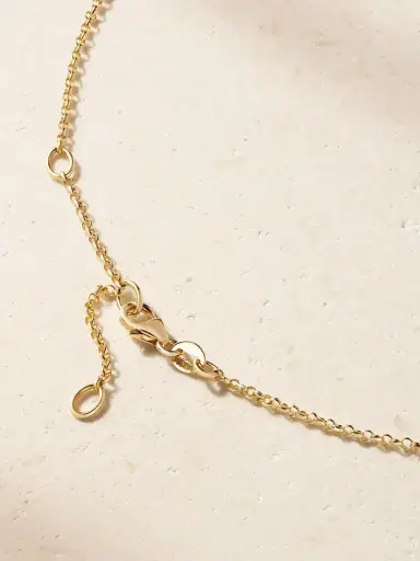 Foundrae True Love 18-karat Gold Amethyst Pendant Necklace | Thumbnail 3