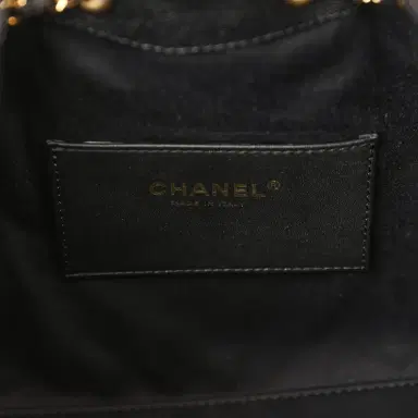 Chanel Chanel Small 25 Hobo Bag Black Caviar Gold Hardware | Thumbnail 8 Chanel Chanel Small 25 Hobo Bag Black Caviar Gold Hardware | Thumbnail 8