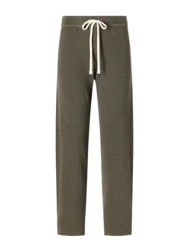 James Perse Cropped Brushed Cotton-terry Track Pants