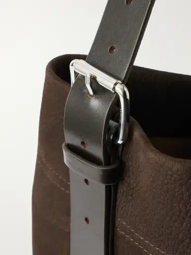 Lemaire Belted Nubuck Leather Tote | Thumbnail 6 Lemaire Belted Nubuck Leather Tote | Thumbnail 6