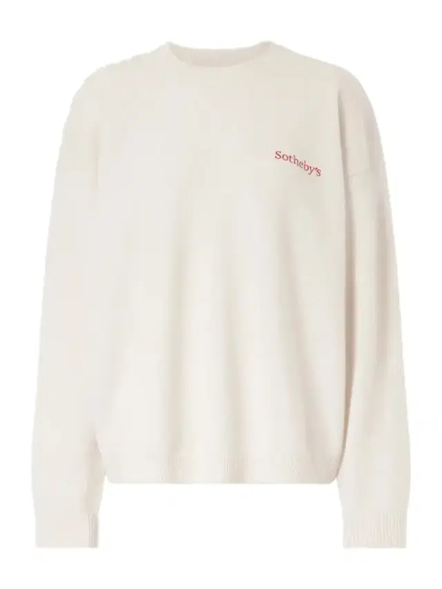 Frame + Sotheby's Logo-embroidered Cashmere Sweater