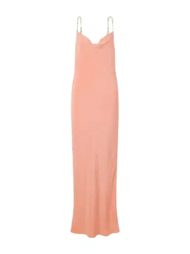 Cult Gaia Macelyn Chain-embellished Silk-satin Maxi Dress | Thumbnail 1