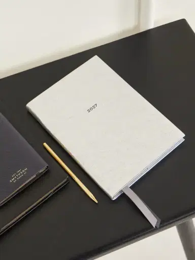 Smythson Soho 2027 Metallic Leather Diary | Thumbnail 2 Smythson Soho 2027 Metallic Leather Diary | Thumbnail 2